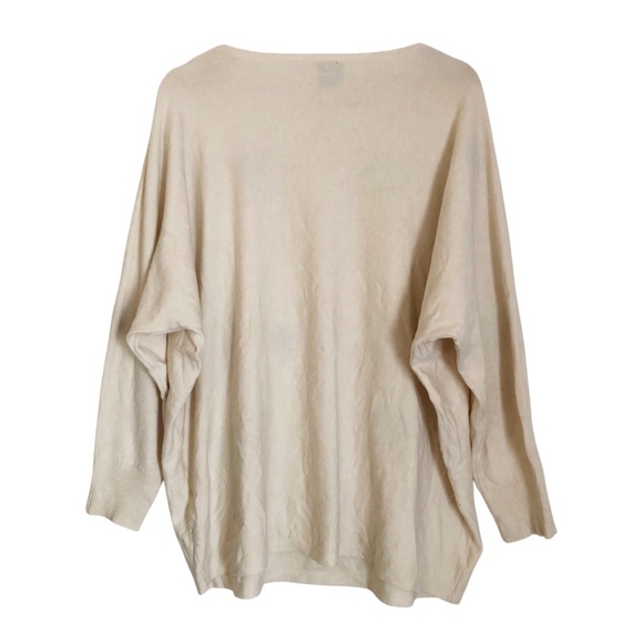 Aaeda Hearts Sweater | Sz 2X | Cream - Picture 4 of 4